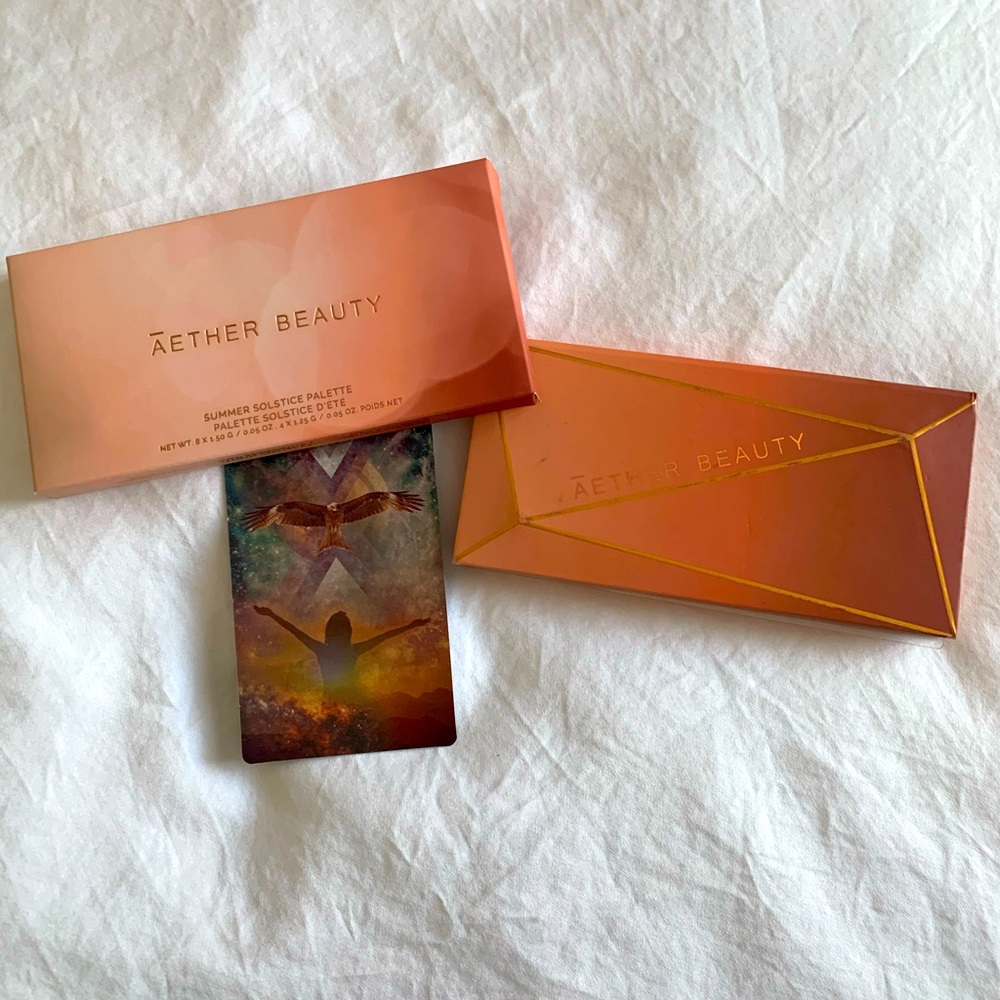 Aether Beauty solstice eyeshadow palette